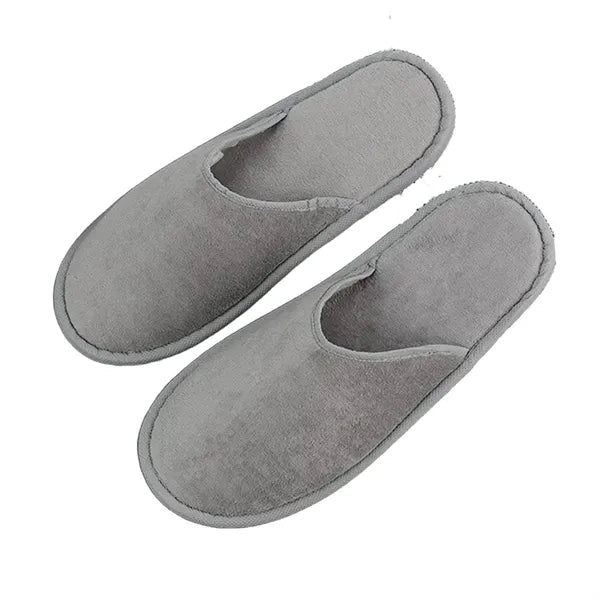 Anti-Skid Sole Disposable Soft Fine Cotton Velvet Slippers