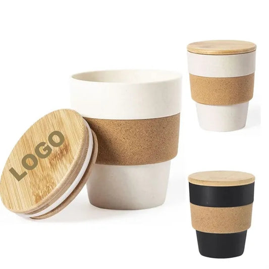 Eco Grip Sippers With Wooden Lid Cup
