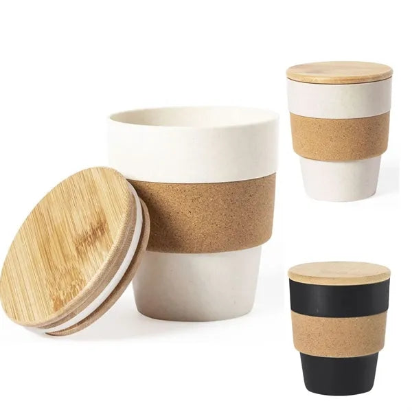 Eco Grip Sippers With Wooden Lid Cup