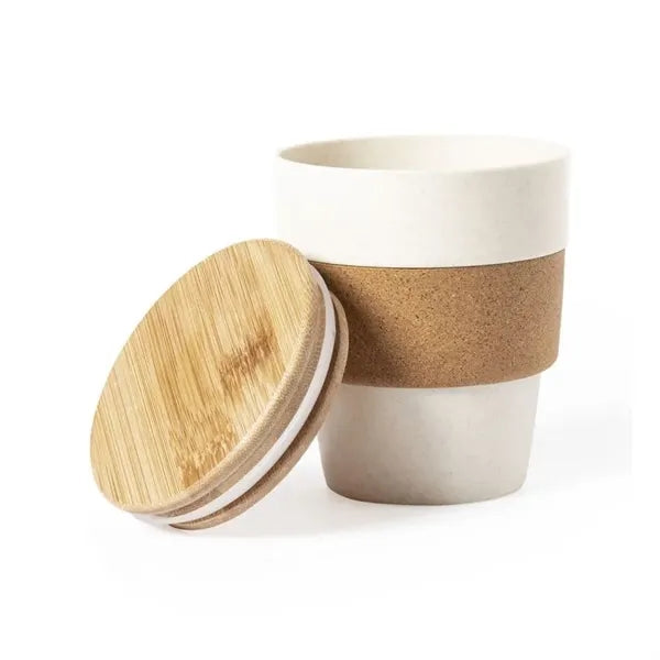 Eco Grip Sippers With Wooden Lid Cup