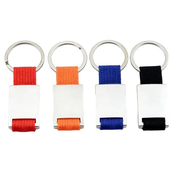 Metal Signature Keychain