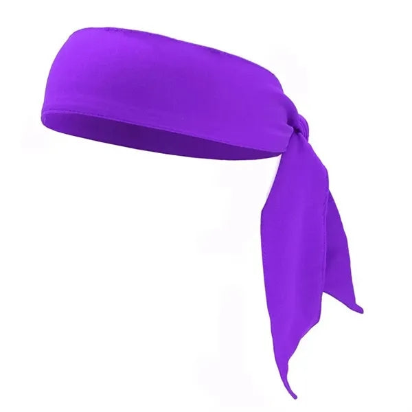 Tie Headband For Men And Women Running Athletic Hair Head