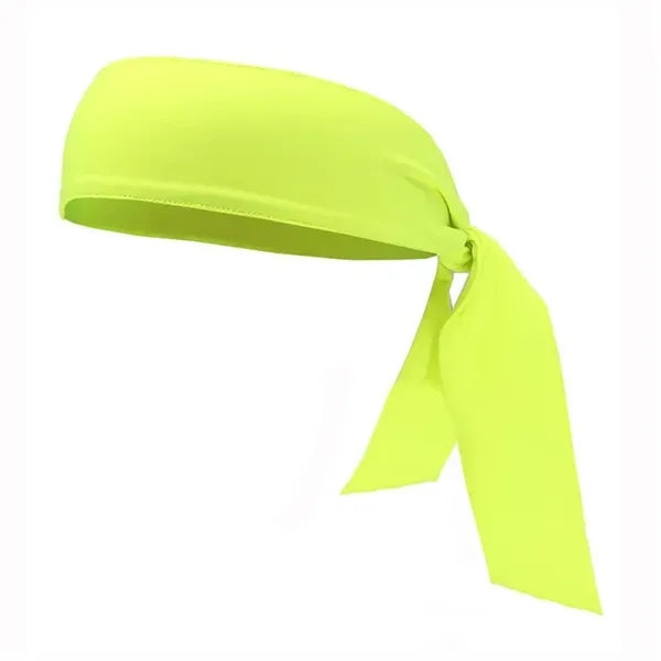 Tie Headband For Men And Women Running Athletic Hair Head