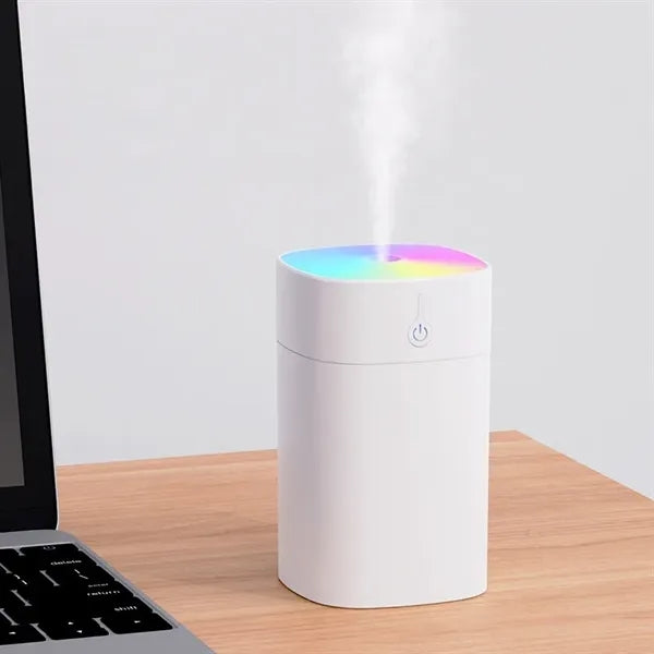 Portable USB Humidifier With LED Ambient Light