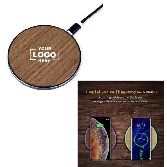 Wood Round Wireless Charger