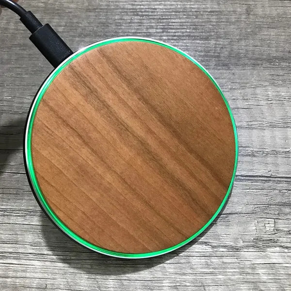 Wood Round Wireless Charger