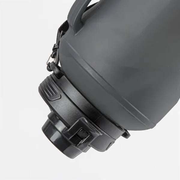 2L Large Bottle With Straw Foldable