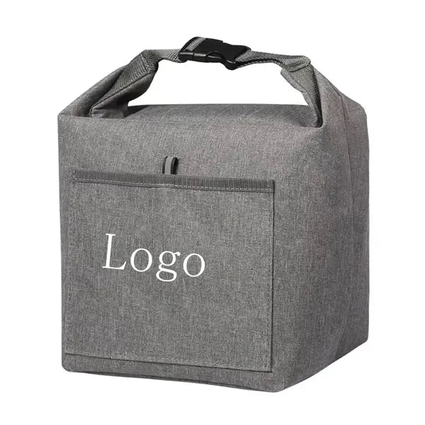 Heathered Polyester Insulated Lunch Tote