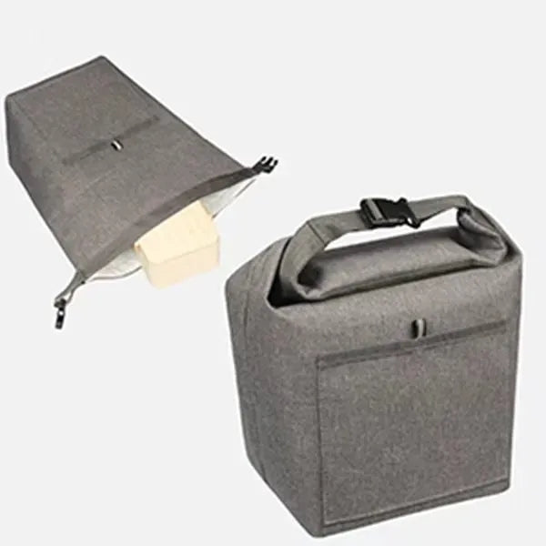 Heathered Polyester Insulated Lunch Tote