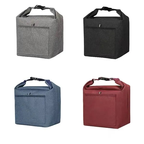 Heathered Polyester Insulated Lunch Tote