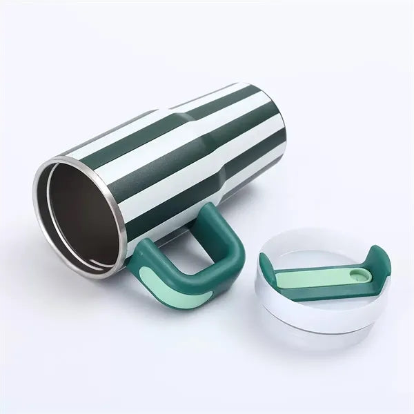 14oz Double Wall Tumbler W/Straw