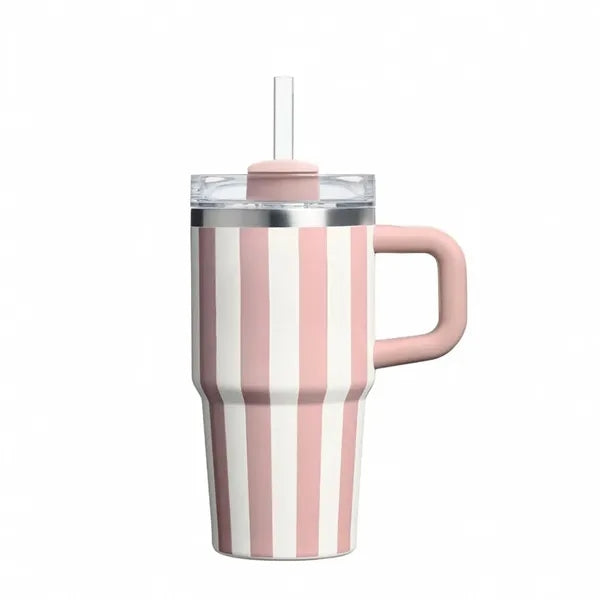 14oz Double Wall Tumbler W/Straw