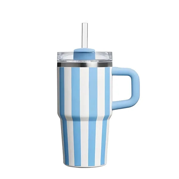 14oz Double Wall Tumbler W/Straw