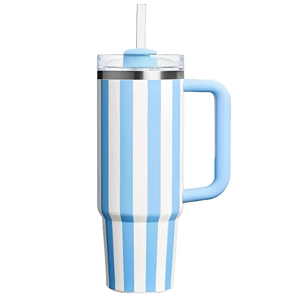 14oz Double Wall Tumbler W/Straw