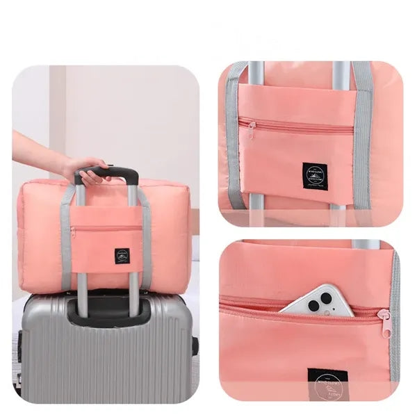 2025 Carry on Travel Foldable Duffle Bag Nylon Waterproof S