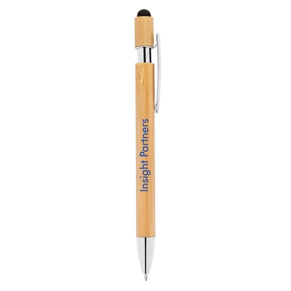 Bamboo Retractable Stylus Pen