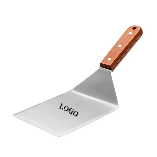 5" x 6" Stainless Steel Metal Griddle Spatula