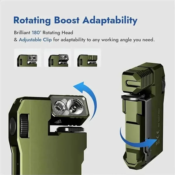 Rechargeable Mini EDC Flashlight