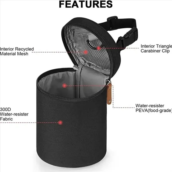 Portable Insulated Bottle Cooler Tote Bag