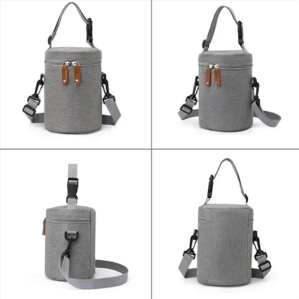 Portable Insulated Bottle Cooler Tote Bag