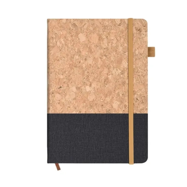 A5 Wood Grain Lined Notebook