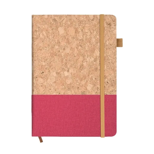 A5 Wood Grain Lined Notebook