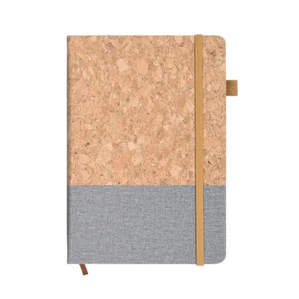 A5 Wood Grain Lined Notebook