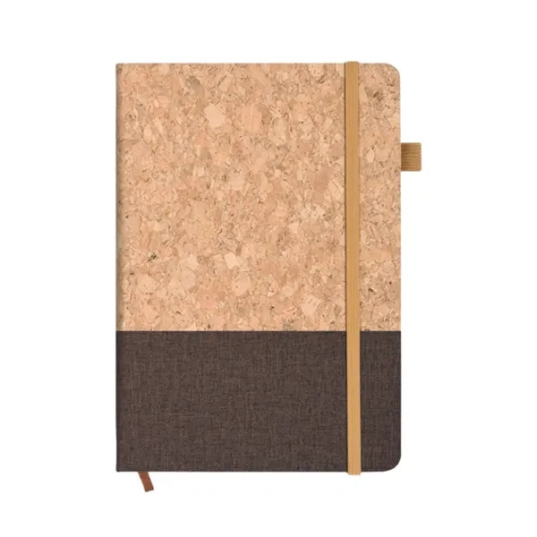 A5 Wood Grain Lined Notebook