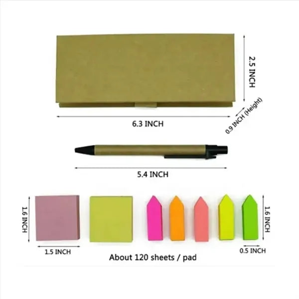 Eco-Friendly Desktop Stationery Set