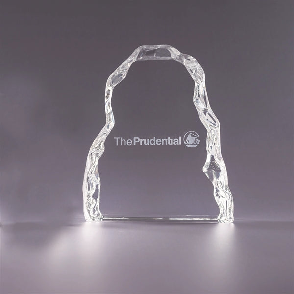 Optic Glaciers Crystal Award - Large