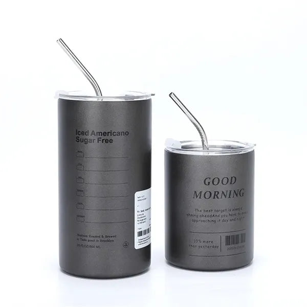 12oz Iced Americano Stainless Steel Insulated Coffee Cup