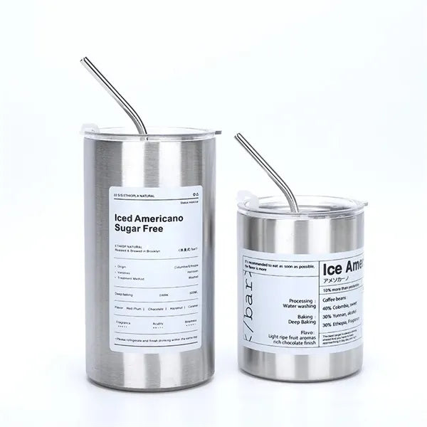 12oz Iced Americano Stainless Steel Insulated Coffee Cup