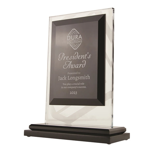 Concentric Planes Award - Laser Etched