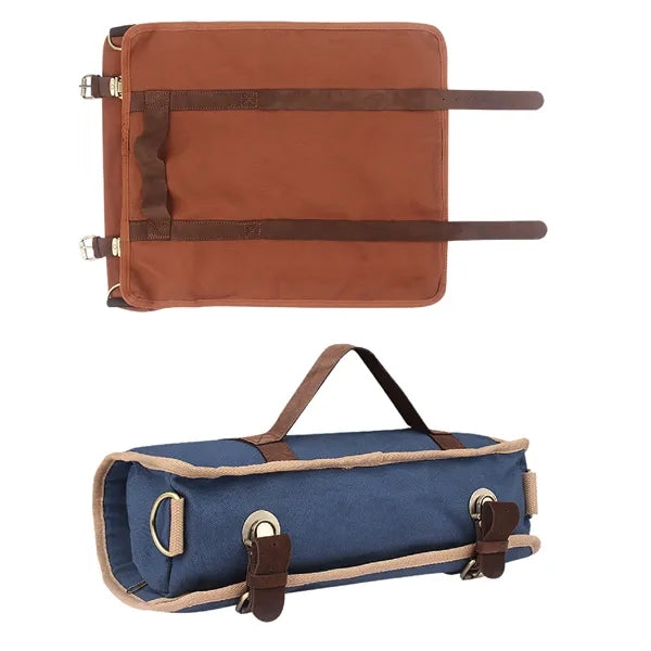 Portable Bartender Kit Roll Up Canvas Cocktail Tool Set