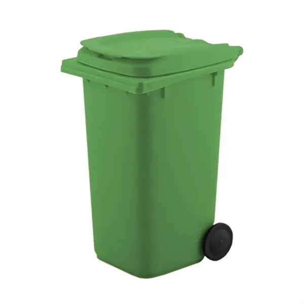 Mini Desktop Trash Can Style Pen Holder