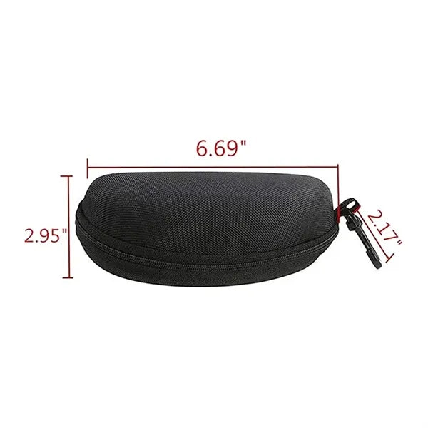 EVA Zipper Eyewear Case With Keychain