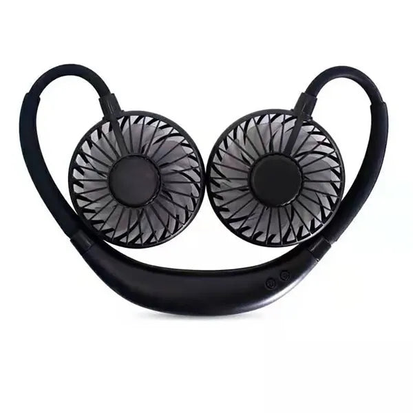 Hands Free Neck Fan With Dual Adjustable Heads