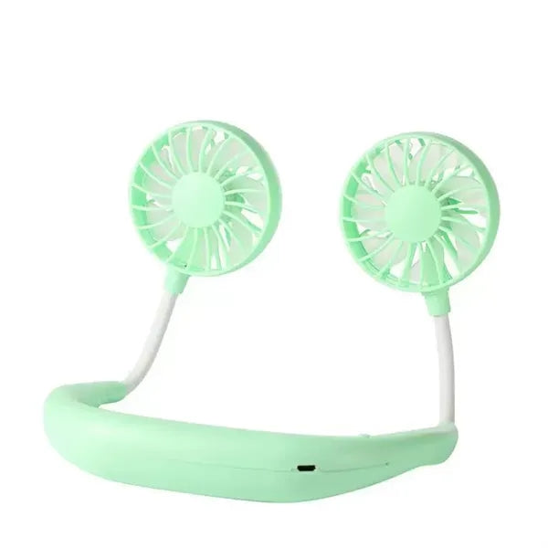 Hands Free Neck Fan With Dual Adjustable Heads