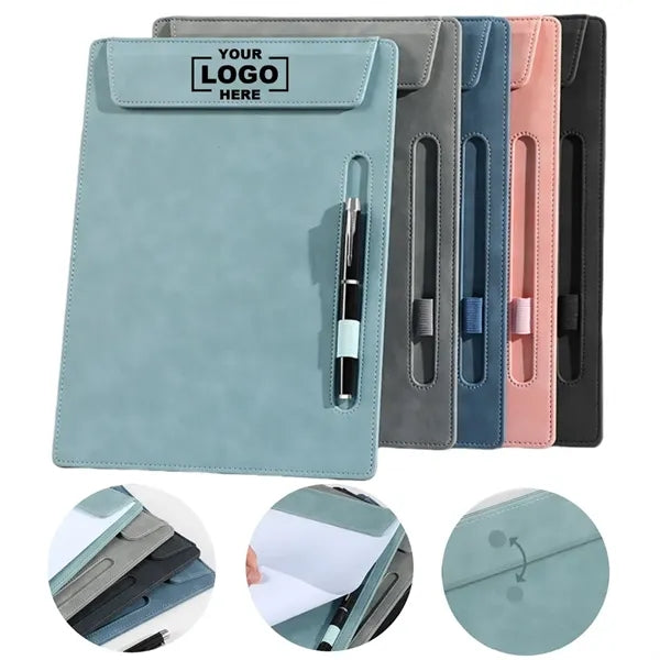 PU Leather Document Folder With Magnetic Closure