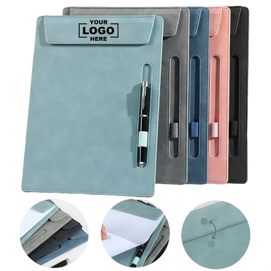 PU Leather Document Folder With Magnetic Closure