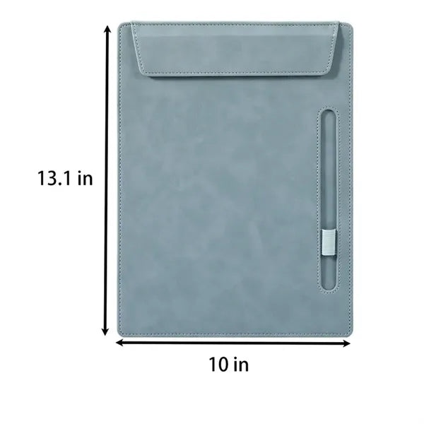 PU Leather Document Folder With Magnetic Closure