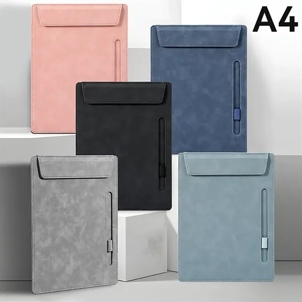 PU Leather Document Folder With Magnetic Closure