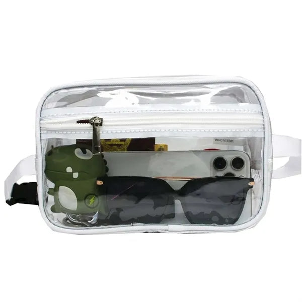 Clear Fanny Pack With Adjustable Strap Stadium Approved