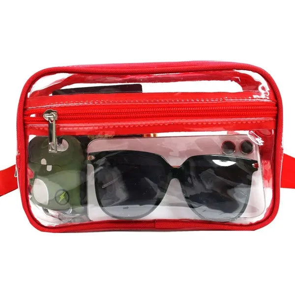 Clear Fanny Pack With Adjustable Strap Stadium Approved