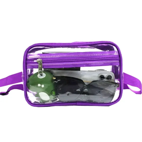 Clear Fanny Pack With Adjustable Strap Stadium Approved