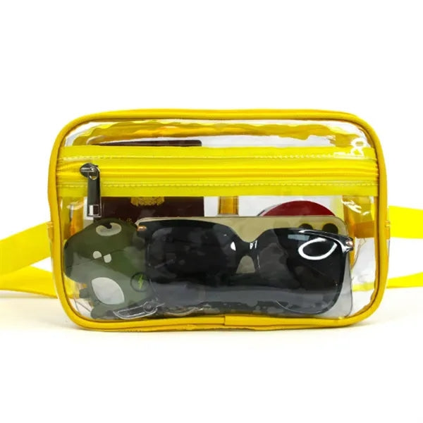 Clear Fanny Pack With Adjustable Strap Stadium Approved