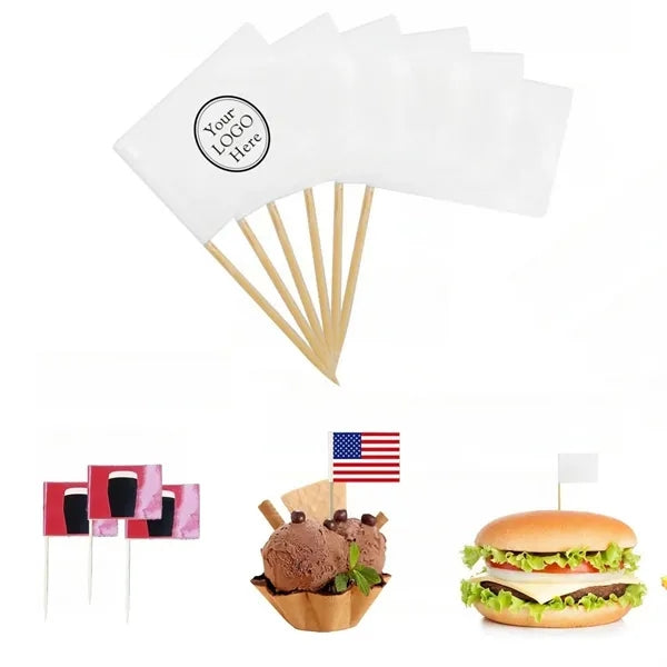 Full - Color Toothpick Flag