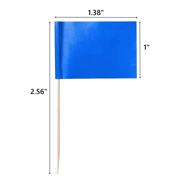 Full-Color Imprint Cocktail/Food Paper Flag