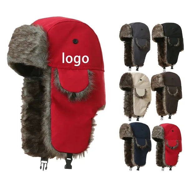 Thermal Windproof Winter Ski Trapper Beanie