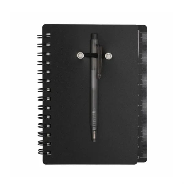 Spiral Notebook Set with Pen and Sticky Notes